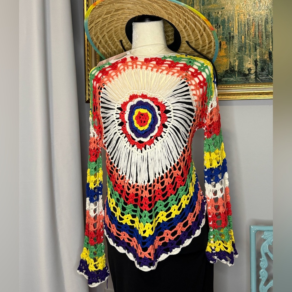 Boho Crochet top